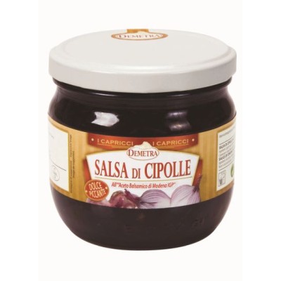 Sweet and sour onion sauce, DEMETRA, 430 g